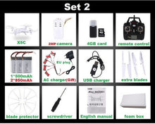 SYMA X5C (Upgrade Version) RC Drone 6-Axis Remote Control Helicopter Quadcopter With 2MP HD Camera or X5 RC Dron No Camera